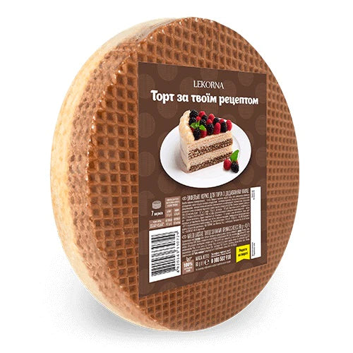 Lekorna Cocoa Plain Wafers, 90g pack