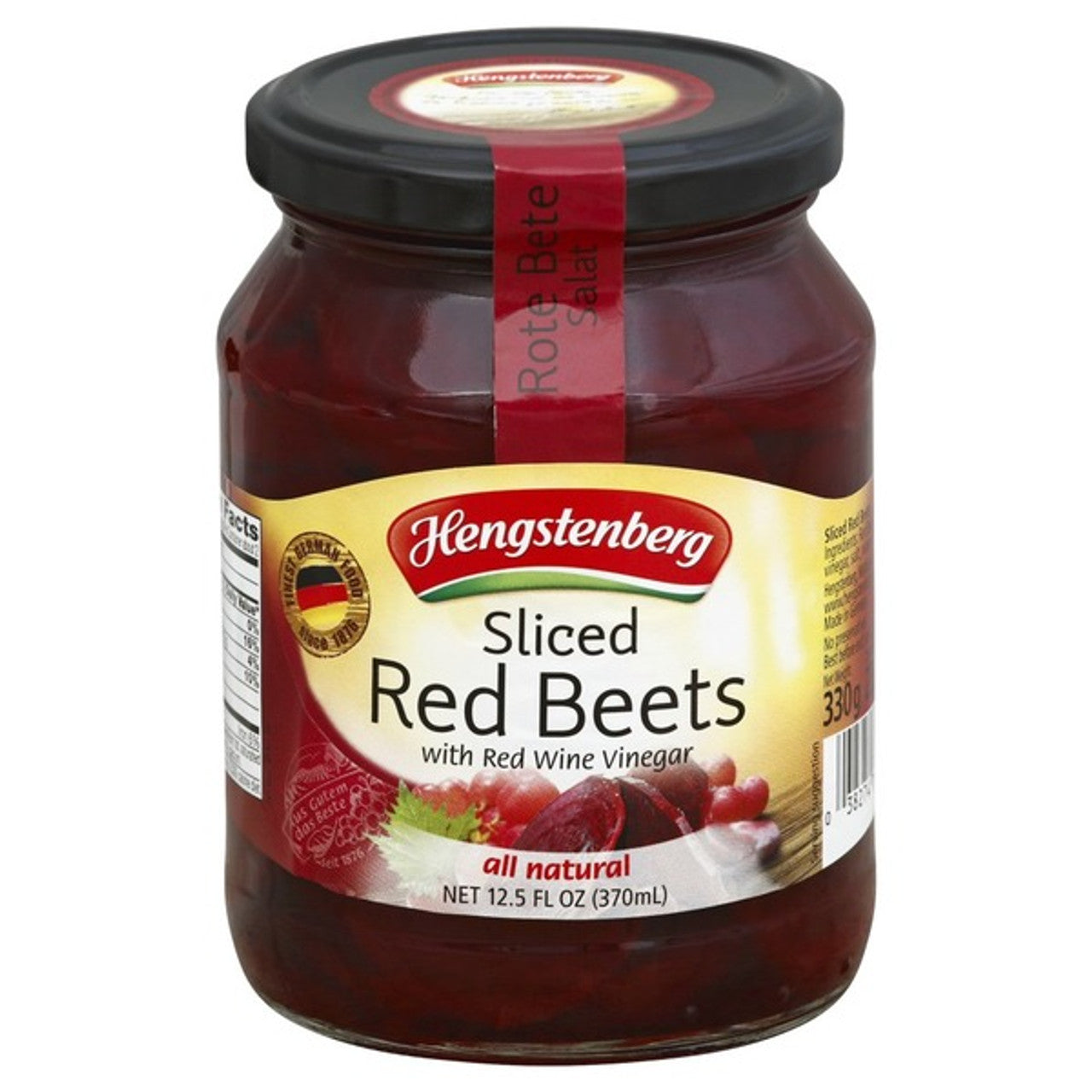 Hengstenberg Pickled Sliced Red Beets, 220g
