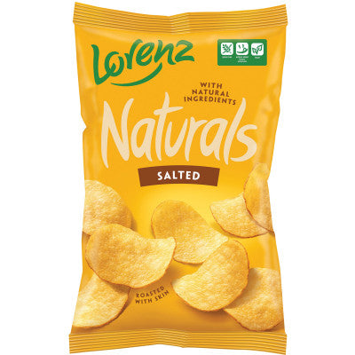 pack of Lorenz Naturals Salted Chips, 100g