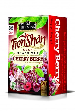 pack of Tien Shan Cherry Berry Black Tea, 20TB