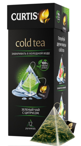 pack of Curtis Cold Green Tea with Citrus, 12TB