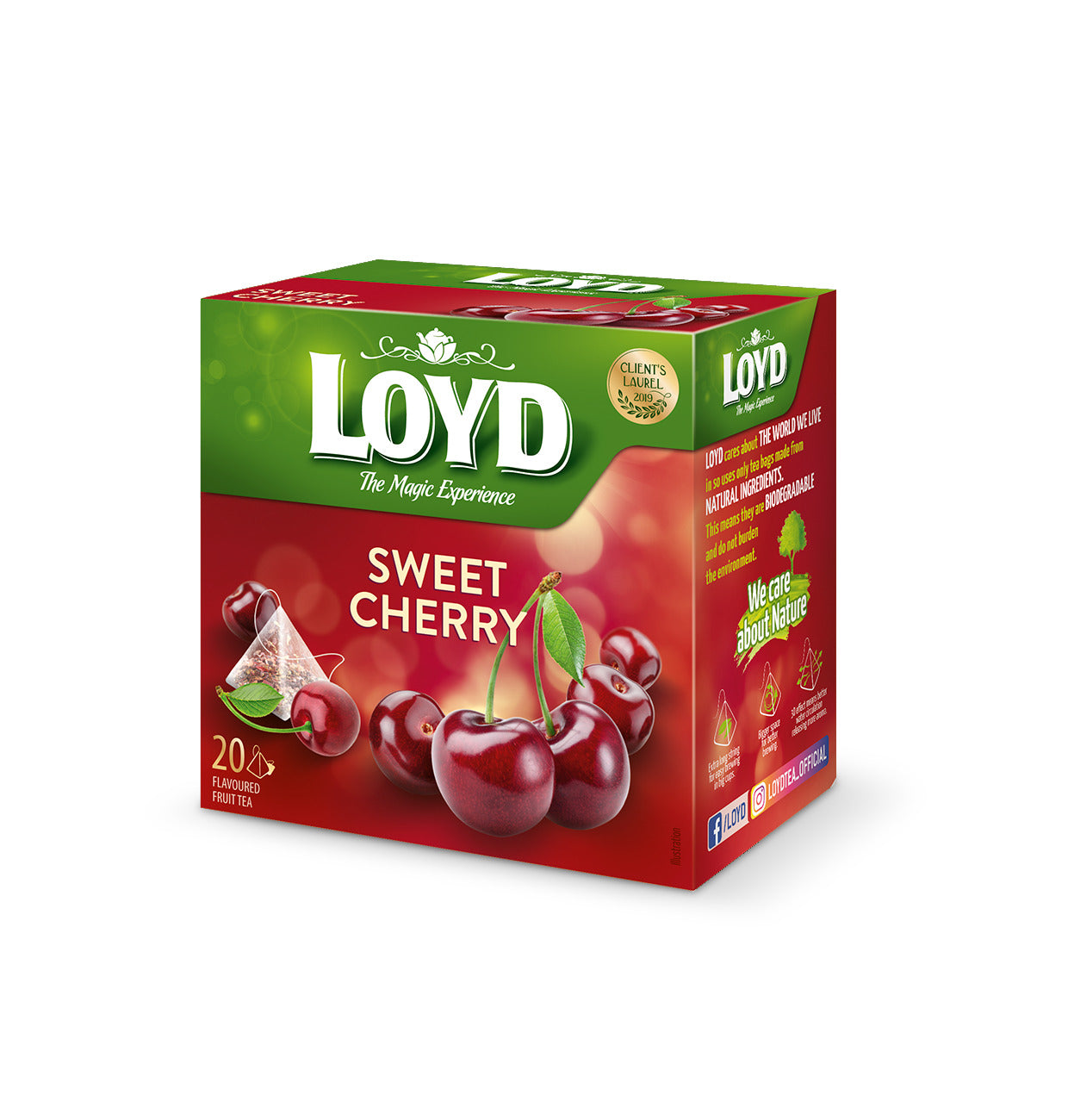 Loyd Sweet Cherry Fruit Tea, 20TB
