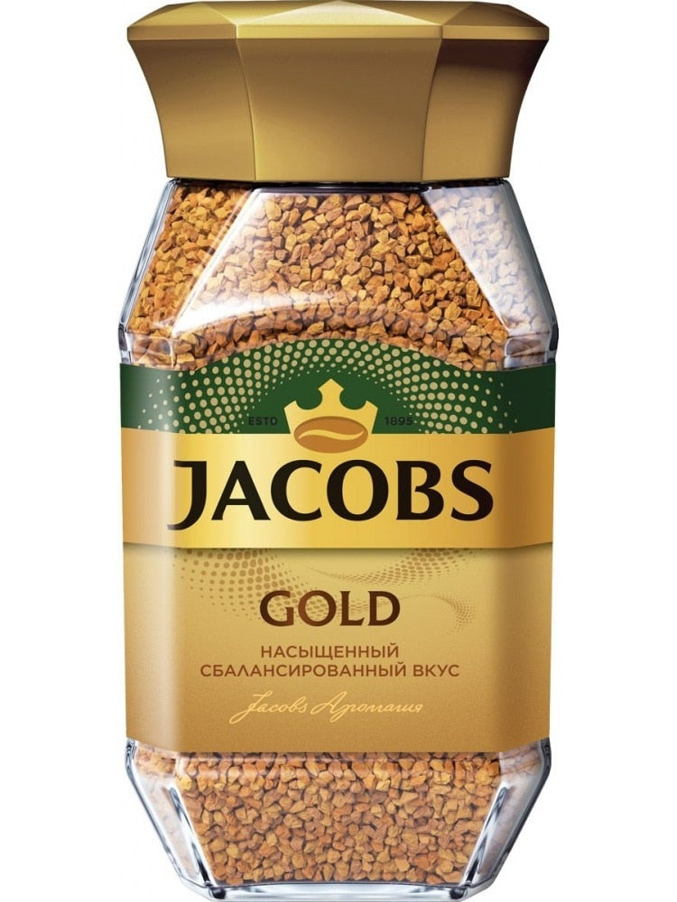 Bottle of Jacobs Gold Instant Coffee, 190g