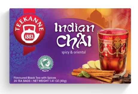 pack of Teekanne Indian Chai Black Tea, 20TB