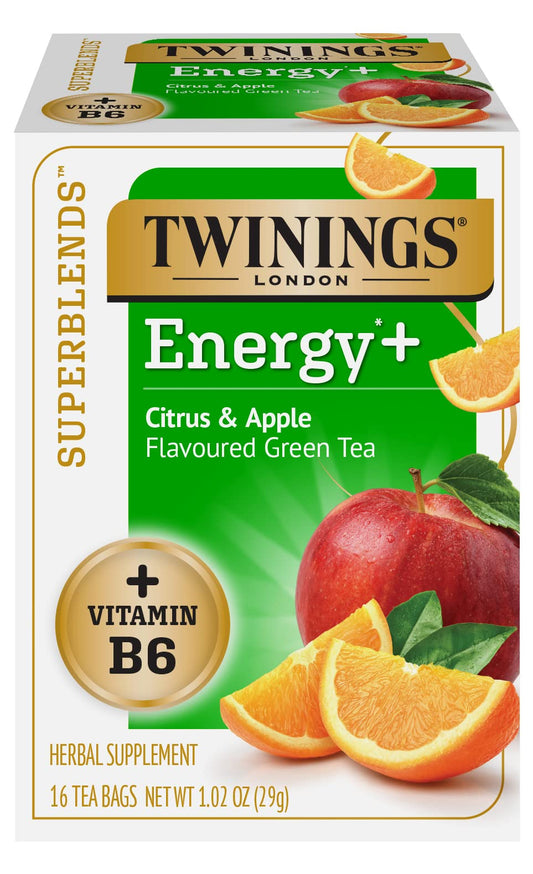 box of Twinings Citrus & Apple Green Tea, 16TB