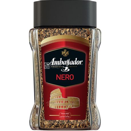Bottle of Ambassador Nero Coffee, 190g