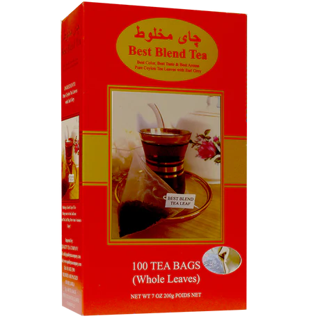 box of Persian Tea Best Blend Tea, 100TB