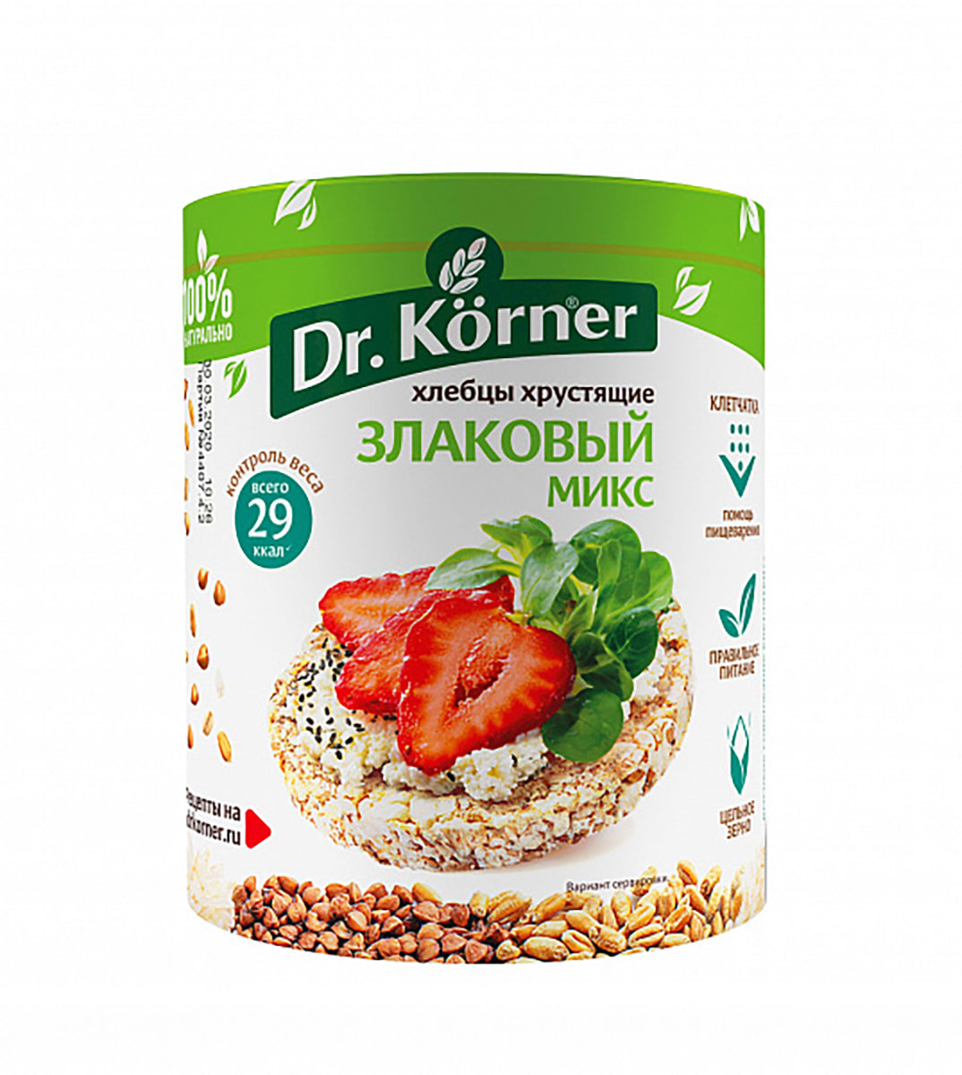 Dr.Korner Crispbreads Cereal Mix, 90g