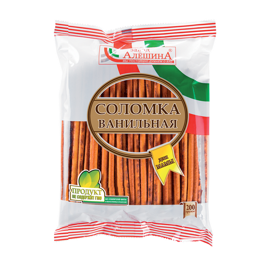 pack of Alyoshina Vanilla Bread Sticks, 200g