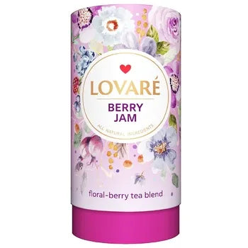 pack of Lovare Berry Jam Loose Tea Blend, 80g