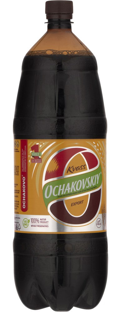 bottle of Ochakovskiy Kvass 2.0L