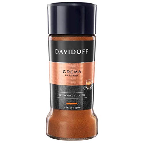 Davidoff Crema Intense Instant Coffee, 100g jar