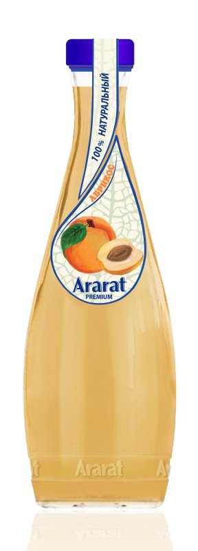 bottle of Ararat Apricot Nectar Juice, 0.75L