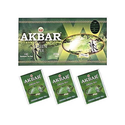 Akbar Premium Quality Green Tea, 100TB