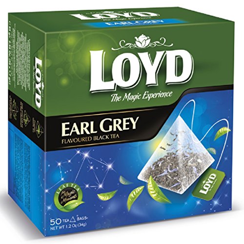 box of Loyd Earl Grey Black Tea, 50TB
