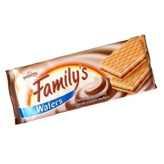 Family's Wafers Delicious Crunchy Cocoa-Cream Wafers, 180g Pack