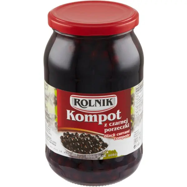 jar of Rolnik Black Currant Compote, 900g