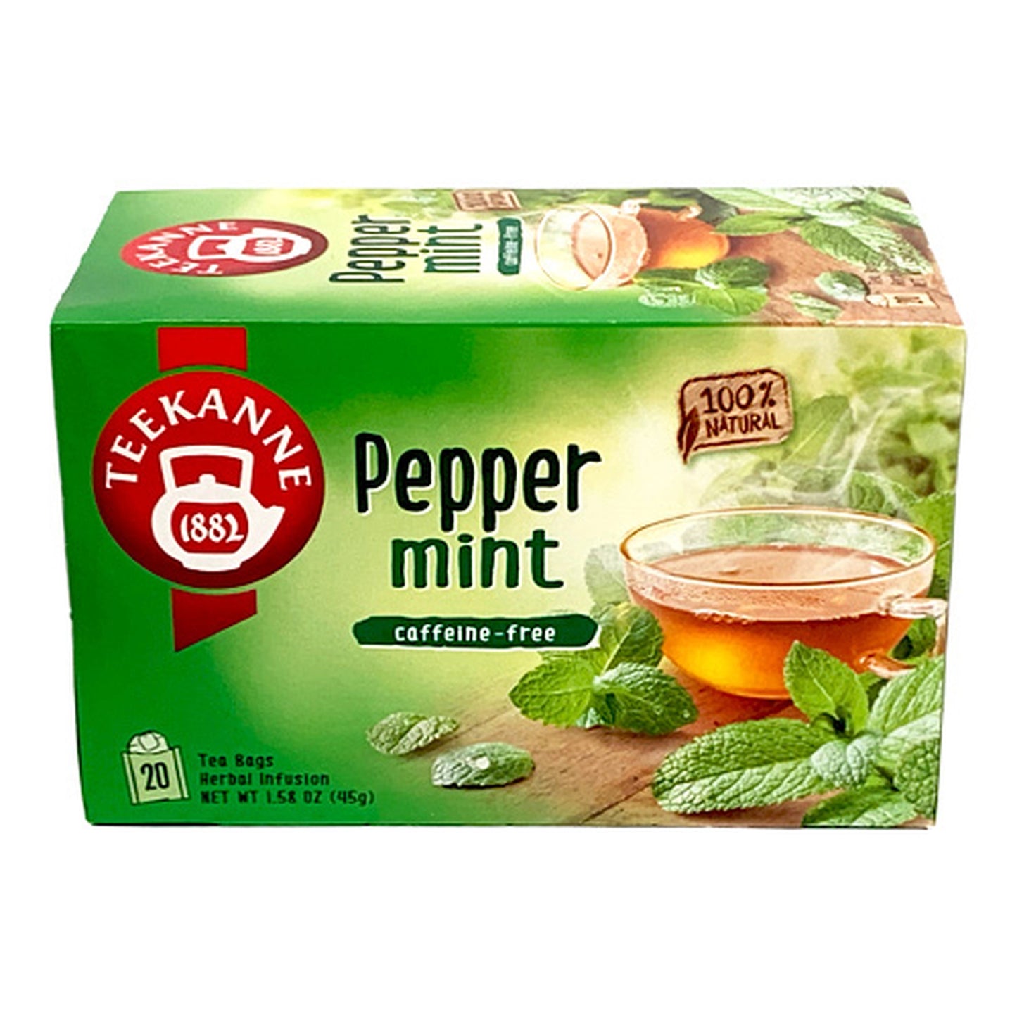 Teekanne Peppermint Herbal Infusion Tea, 20TB