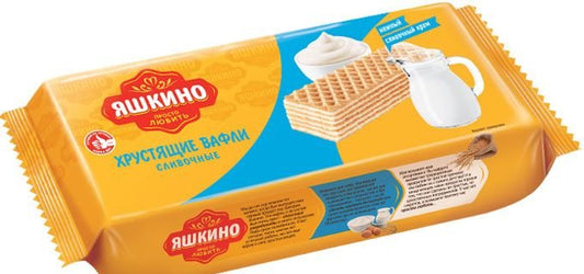 pack of Yashkino Wafers w/ Creamy Taste, 300g