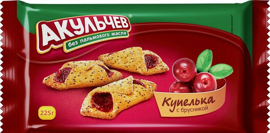 Akulchev Cupelka w/ Cranberries, 225g pack