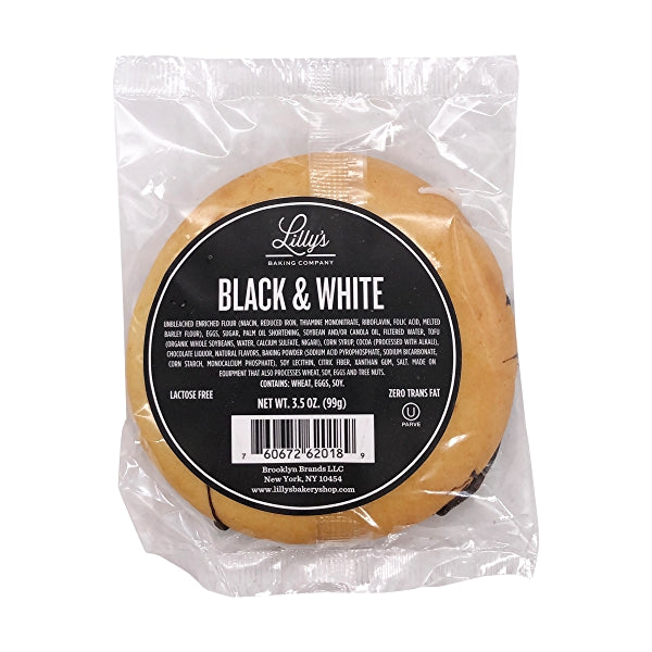 Pack of Lilly's Black & White Cookie, 99g