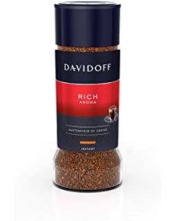 bottle of Davidoff Rich Aroma Instant Coffee, 100g