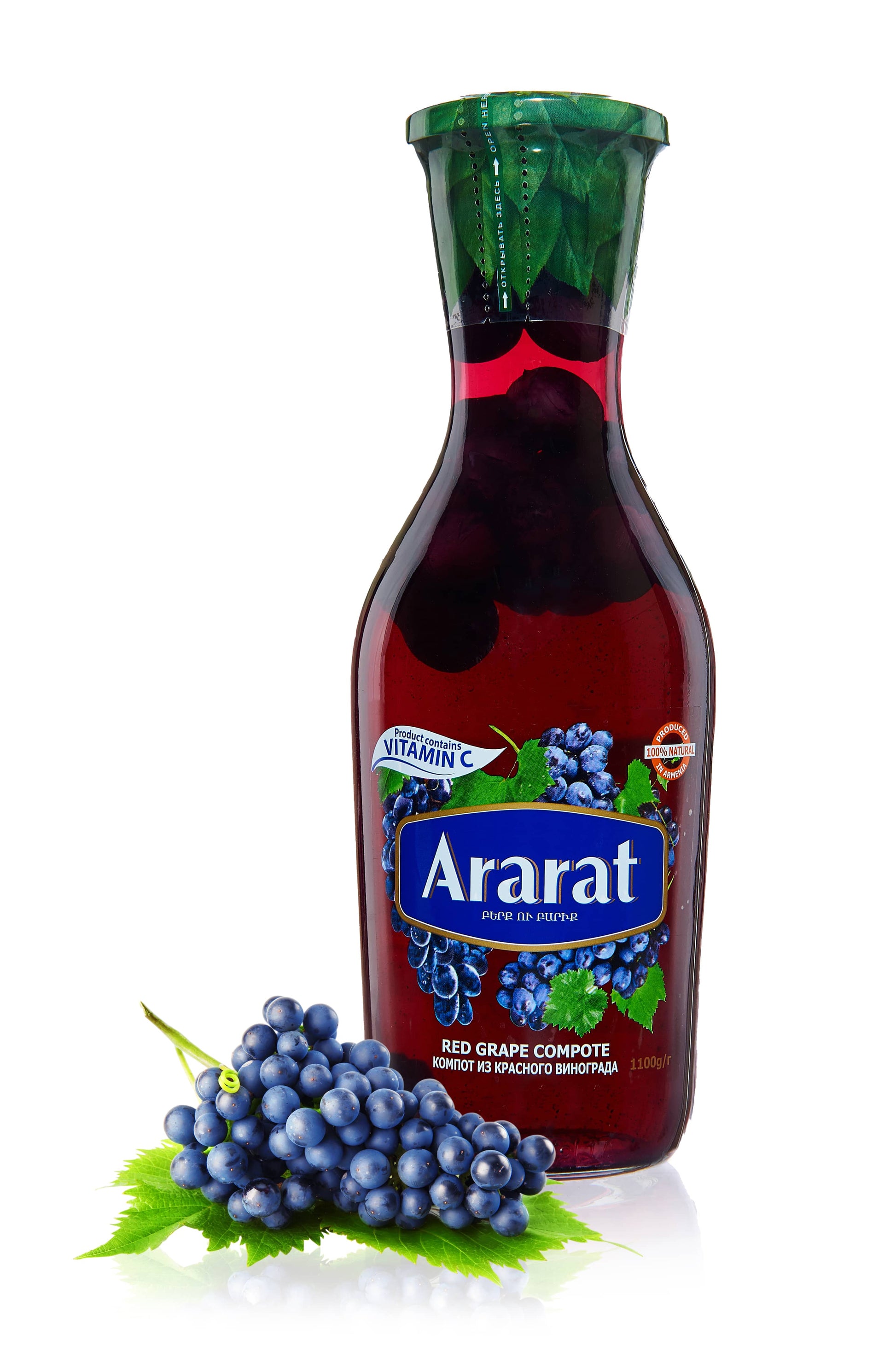 bottle of Ararat Red Grape Compote, 1L