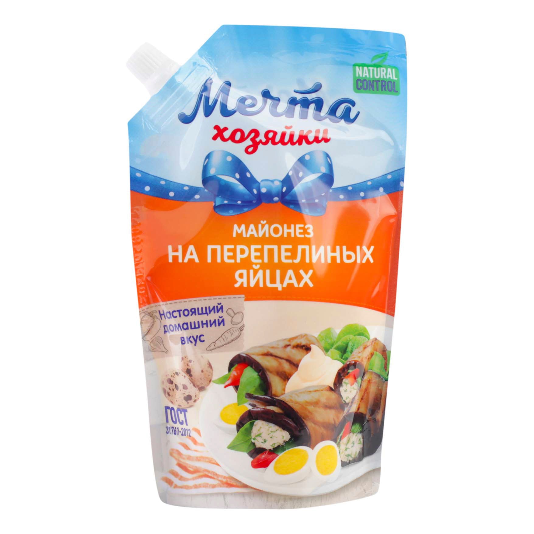 Mechta Hozyayka Mayonnaise on Quail Eggs, 672g pack