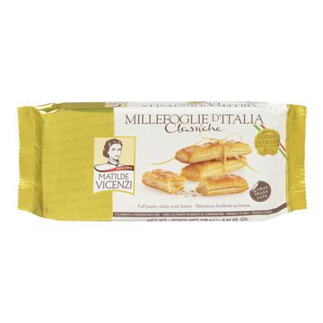 Pack of Matilde Vicenzi Puff Pastry Sticks w/ Butter, 125g