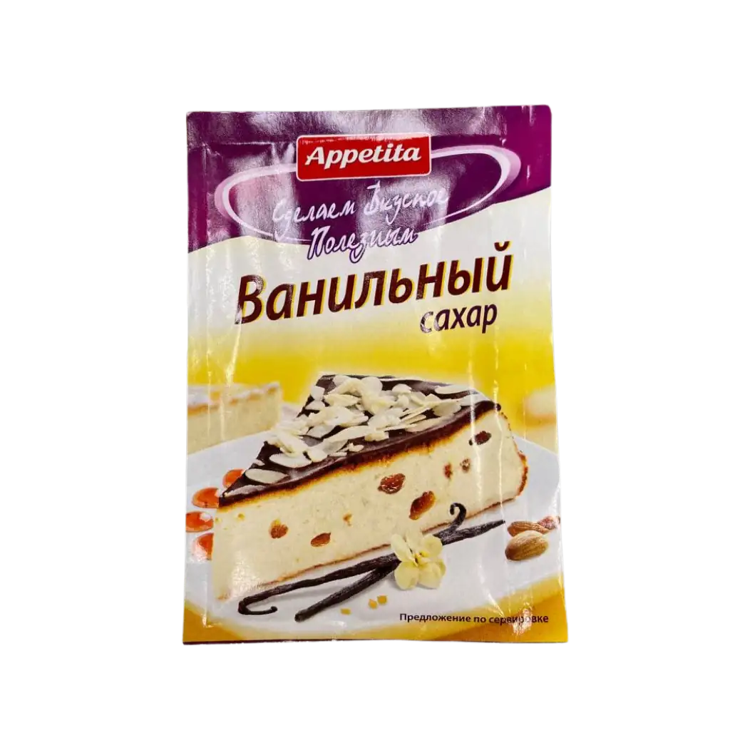 Pack of Appetita Vanilla Sugar, 12g