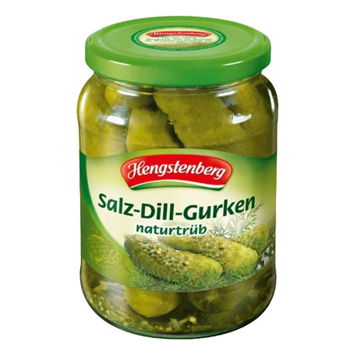 jar of Hengstenberg Dill Pickles in Brine, 650g