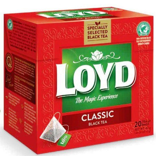 box of Loyd Classic Black Tea, 20TB