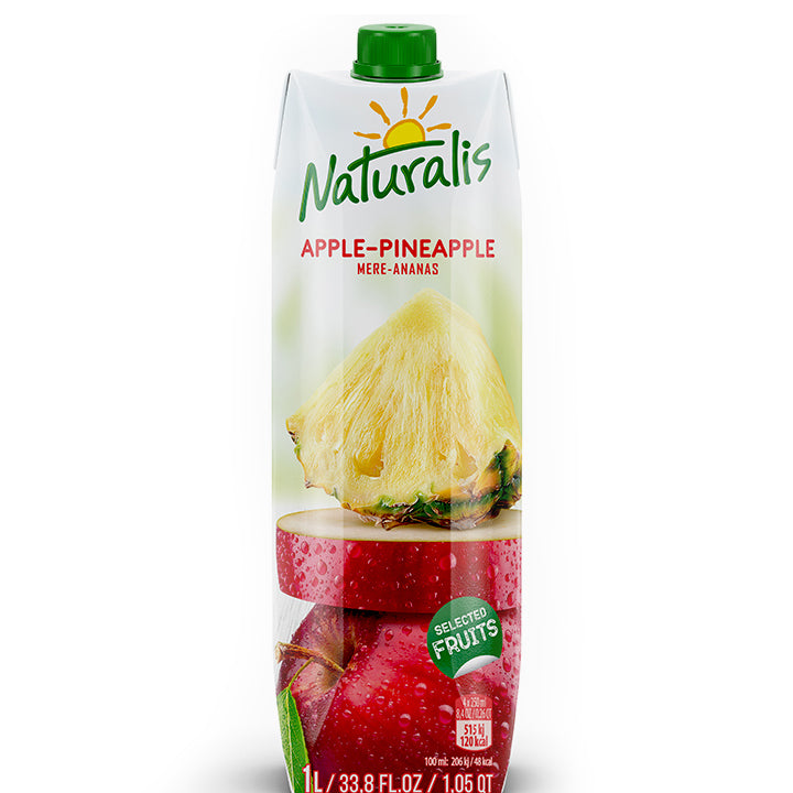 Naturalis Apple-Pineapple Juice, 1L