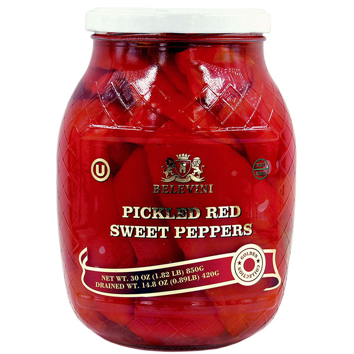 Belevini Pickeled Red Sweet Peppers, 850g