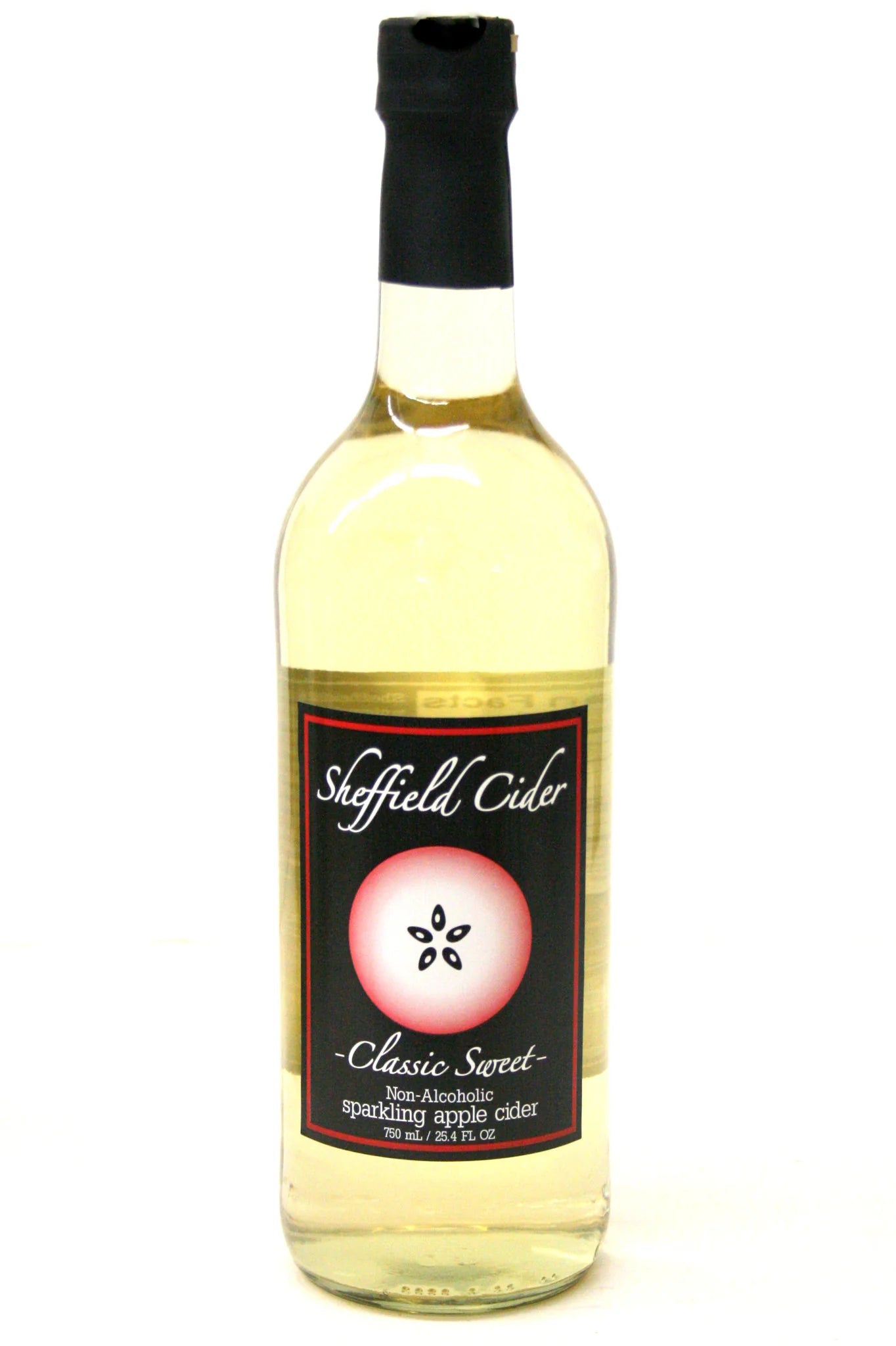 bottle of Sheffield Cider Classic Sweet Apple Cider, 0.75L