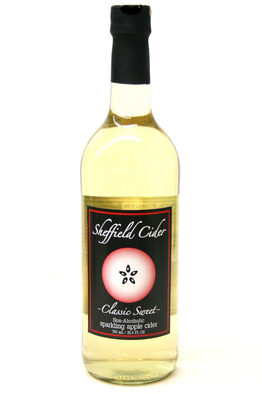 bottle of Sheffield Cider Classic Sweet Apple Cider, 0.75L