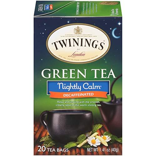 pack of Twinings Decaffeinated Nightly Calm Green Tea, 20TB