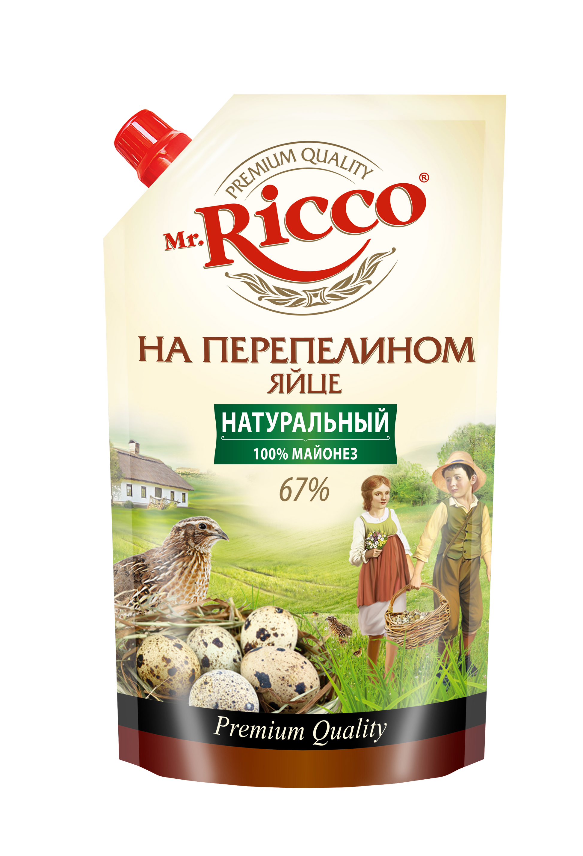 pack of Mr.Ricco Mayonnaise on Quail Eggs Premium 67%, 750g