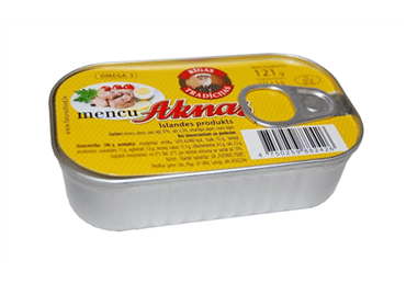 pack of Aknas Omega-3, 121g