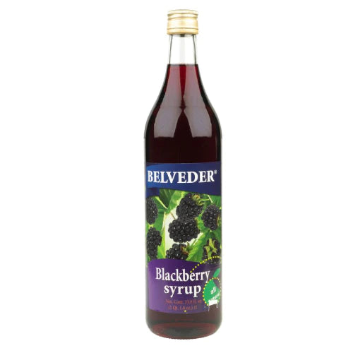 pack of Belveder Blackberry Syrup, 1L
