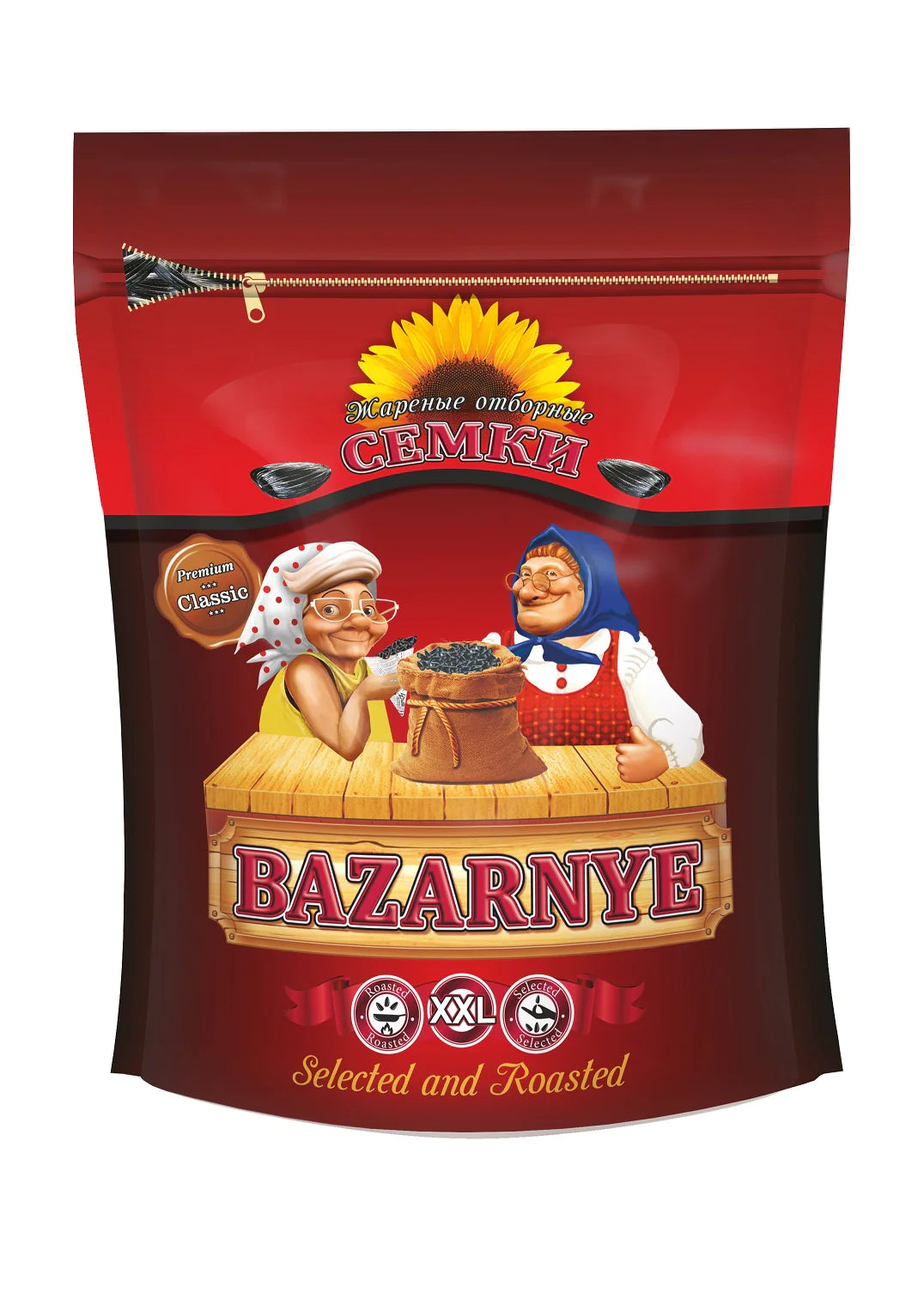 pack of Bazarnye Sunflower Seeds, 500g
