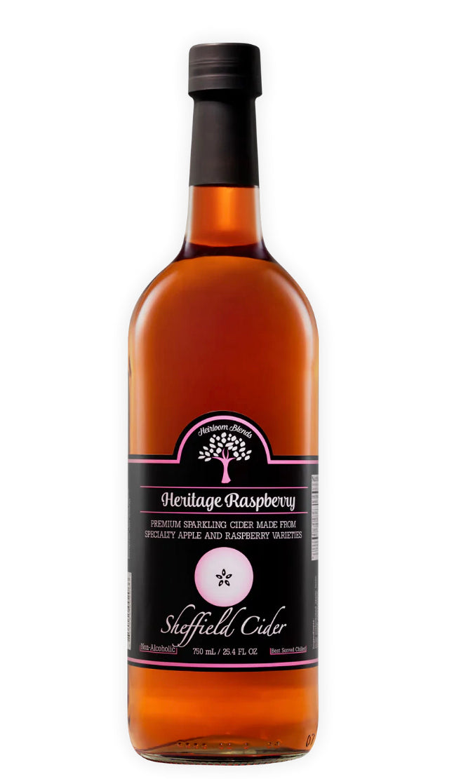 bottle of Sheffield Cider Heritage Raspberry Cider, 0.75L