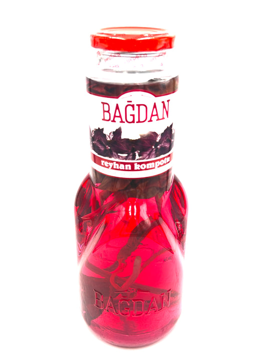 Bagdan Basil Compote, 1L bottle