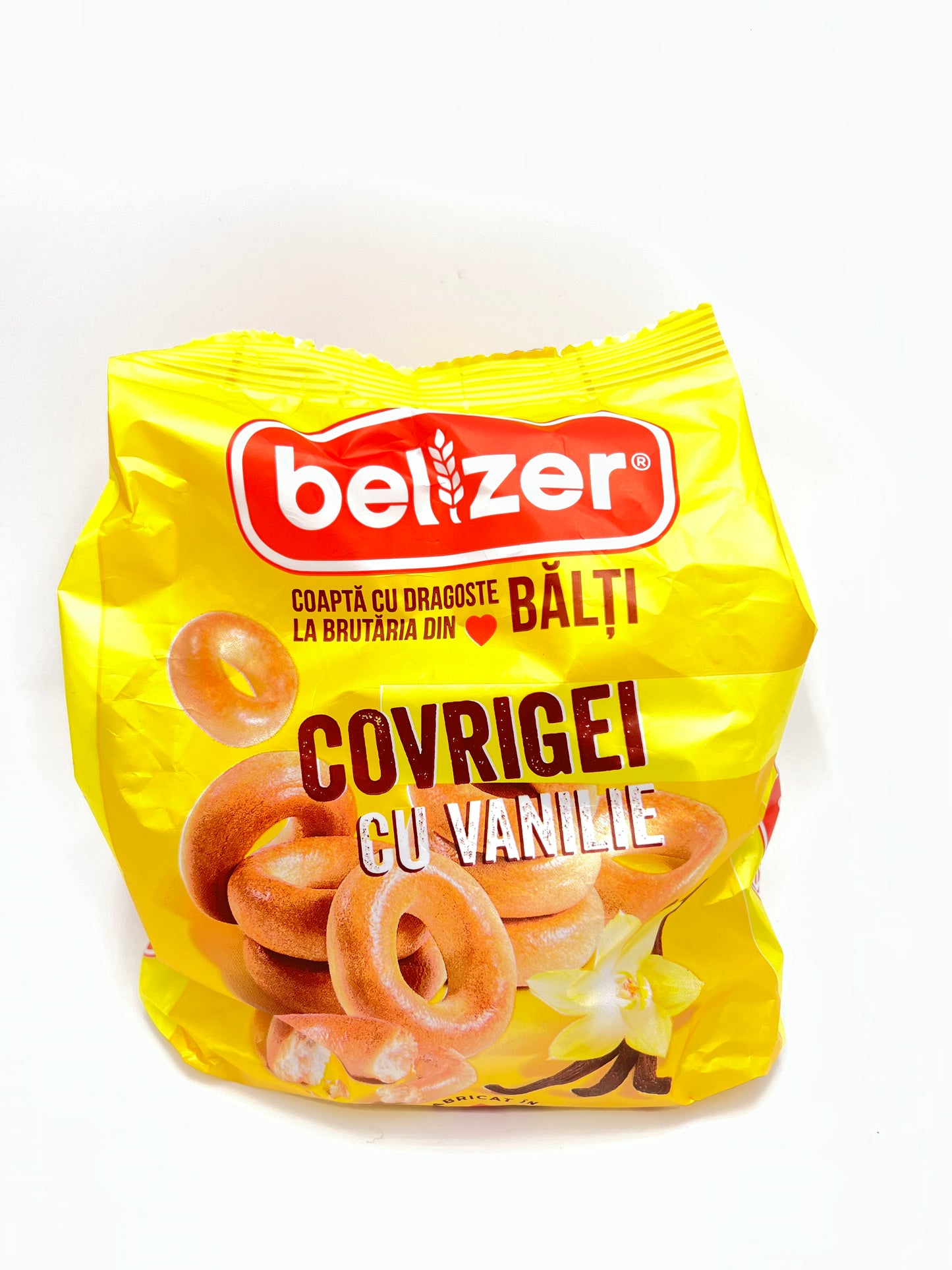 pack of Belzer Vanilla Bread Rings, 200g