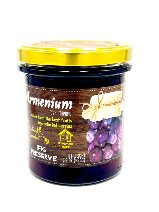 jar of Armenium Fig Preserve Jam, 450g