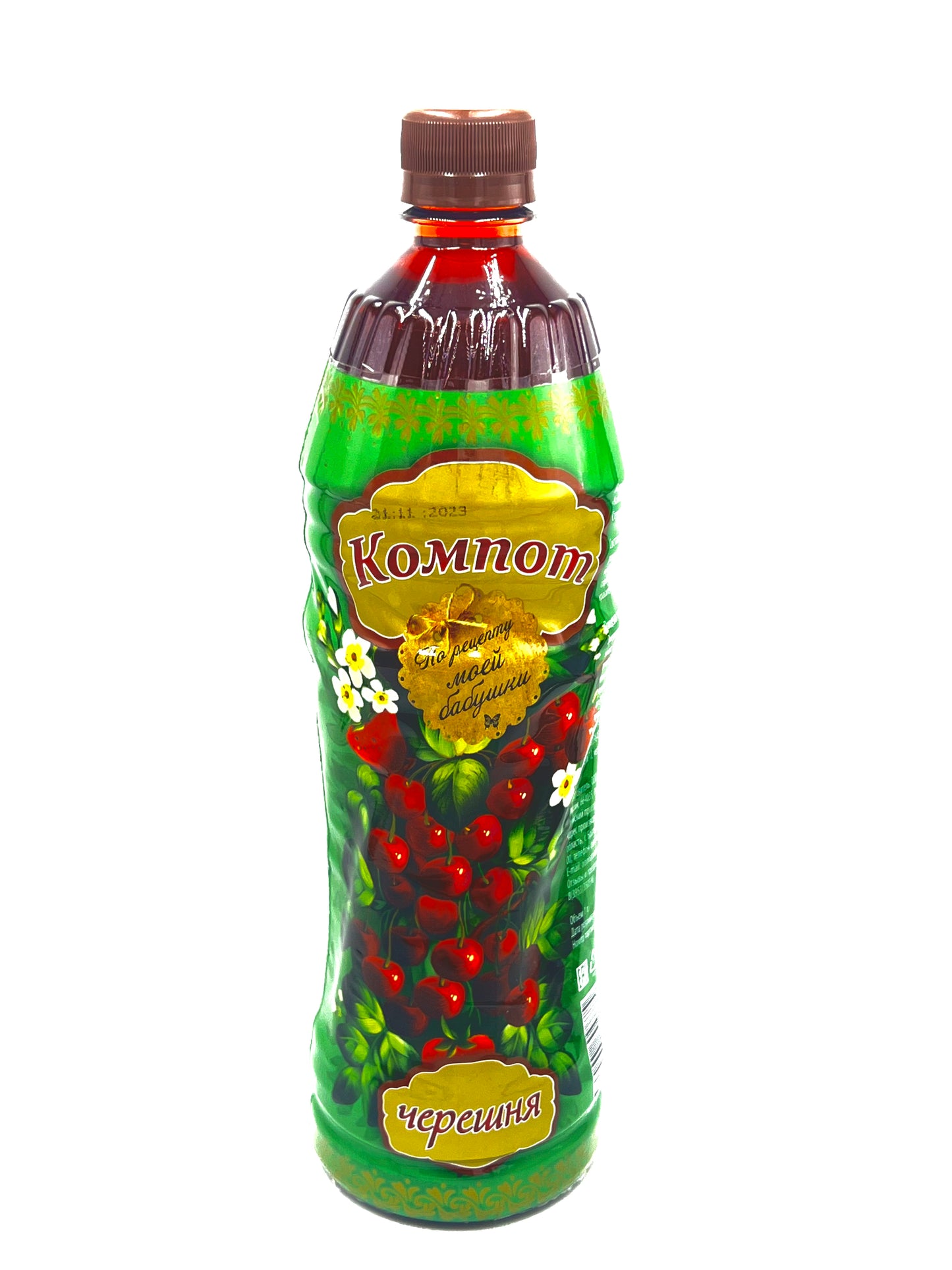 bottle of Compote Cherry Juice, 1L