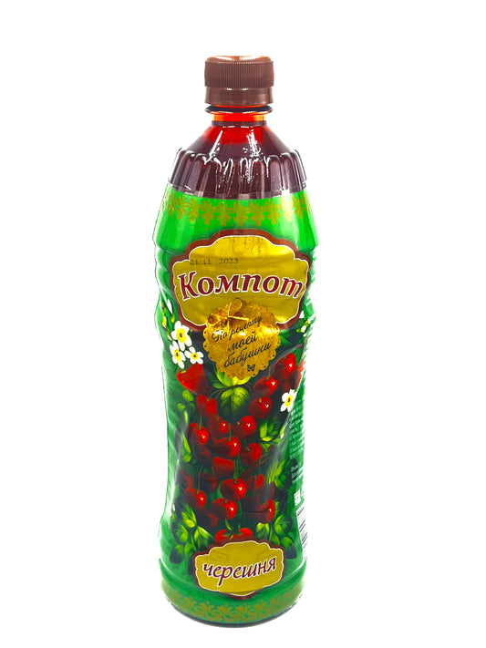 bottle of Compote Cherry Juice, 1L