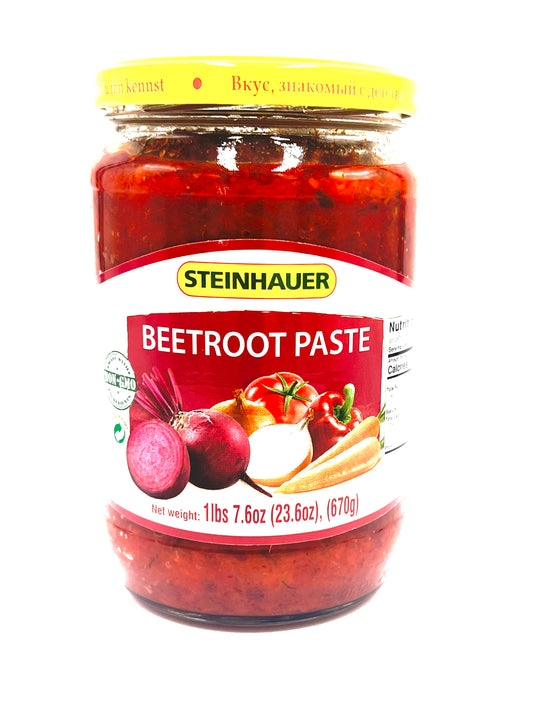 jar of Steinhauer Beetroot Paste, 670g
