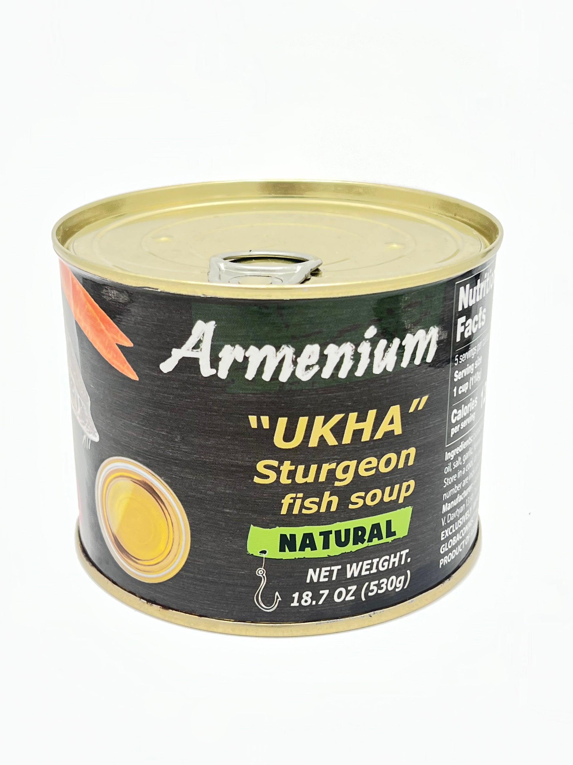 pack of Armenium "Ukha" Sturgeon Fish Soup, 530g