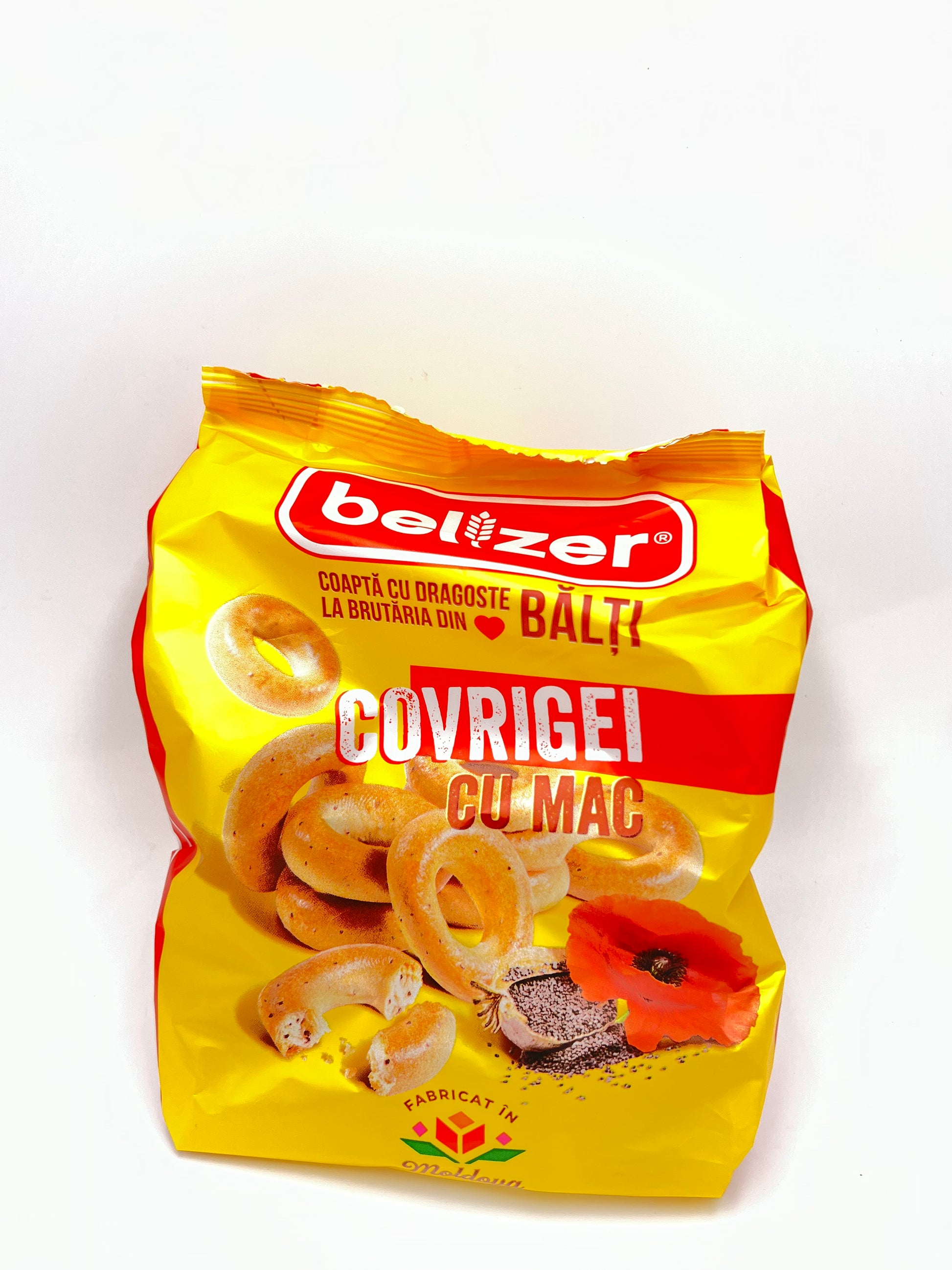 pack of Belzer Poppy Seeds Bread Rings, 200g